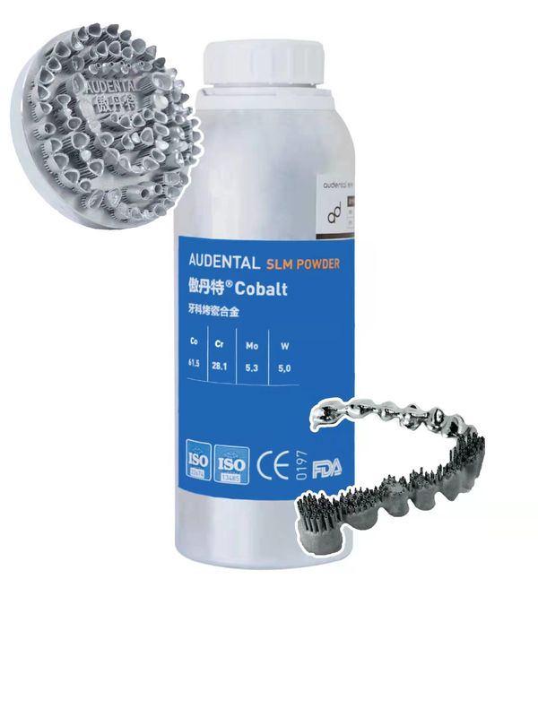 Dental Selective Laser Melting 3D Print Cobalt SLM Pulverlieferant mit zweiteiligen Abutments