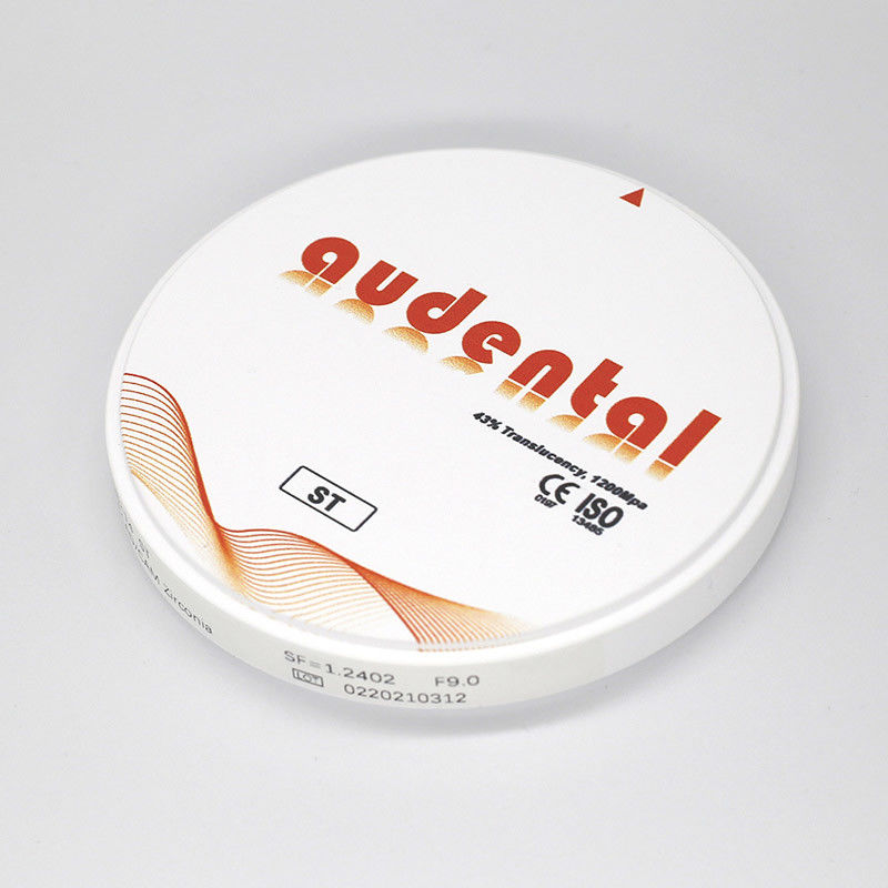 ST/DST CAD CAM Dental Zirkonia Block D Form 95 mm Vollmassivkronen CE