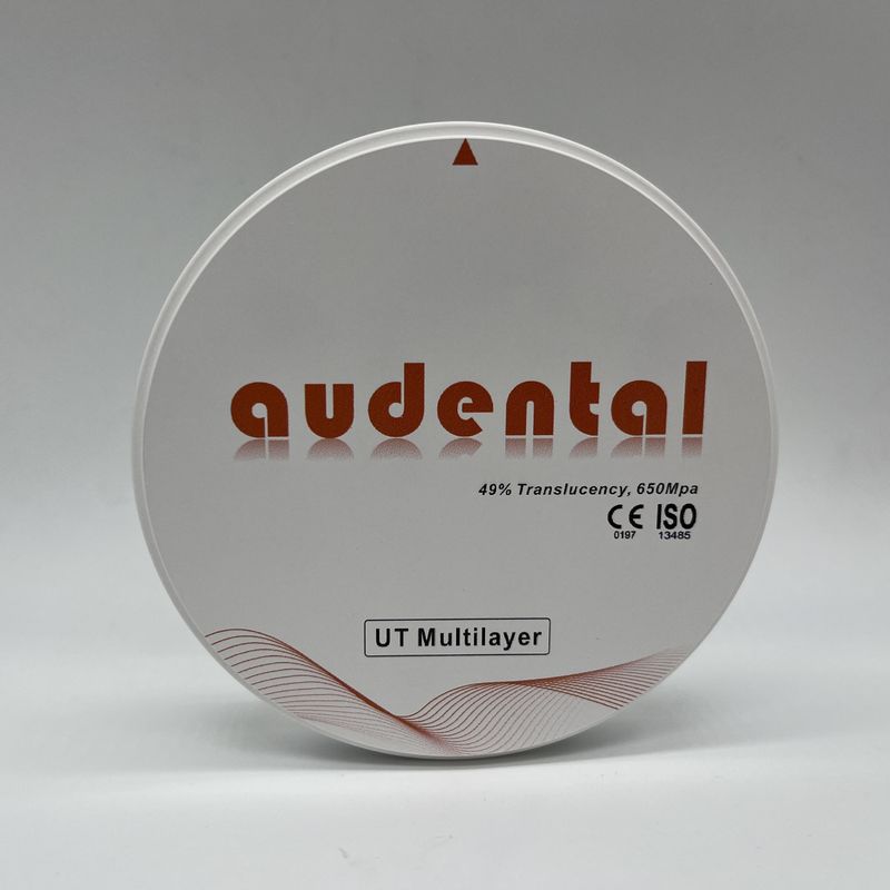 UT/DUT Mehrschichtiger Dental Zirkonoxid Block Hohe Transluzenz und Festigkeit für Optimale Ästhetik