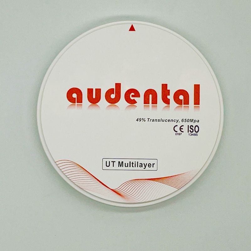 UT/DUT Mehrschichtiger Dental Zirkonoxid Block Hohe Transluzenz und Festigkeit für Optimale Ästhetik