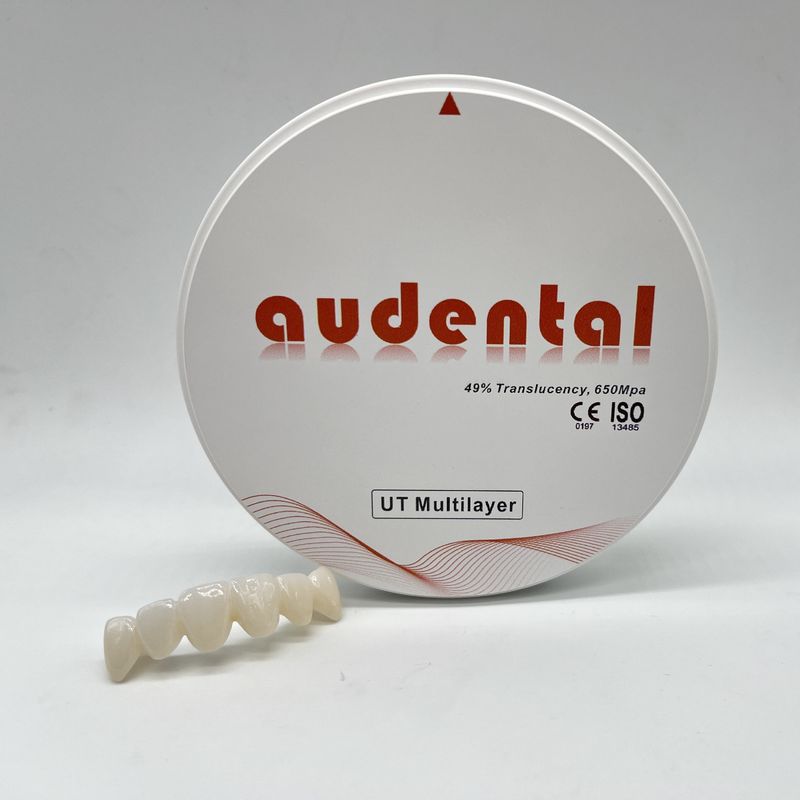 UT/DUT Mehrschichtiger Dental Zirkonoxid Block Hohe Transluzenz und Festigkeit für Optimale Ästhetik