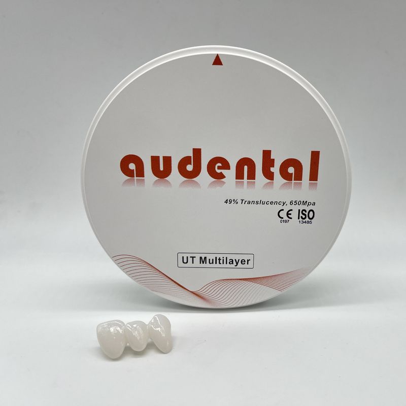 UT/DUT Mehrschichtiger Dental Zirkonoxid Block Hohe Transluzenz und Festigkeit für Optimale Ästhetik