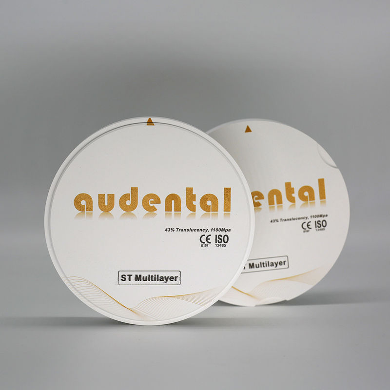 14mm Rundscheibe ST Mehrschicht Zirkonie-Block Vita 16 Farbtransparenz