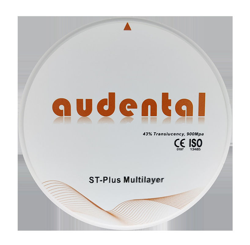 Dentallab ST/DST Plus Mehrschicht Zirkonie-Block mit hoher Durchsichtigkeit für Dentallab