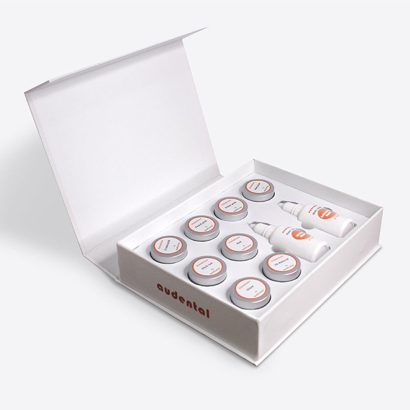 Keramikglasur-Färbeflüssigkeit Dentallabor Zirkonkeramik Vollkronen-Glasurfarbstoff Keramikporzellan-Glasurpaste