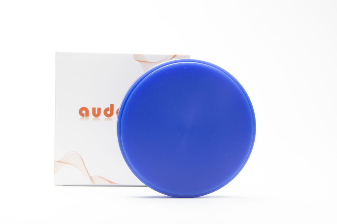 Hohe Genauigkeit und Präzision Anpassung Grenzen Zahnwachs Disc Block in blau grün weiß und grau Audental