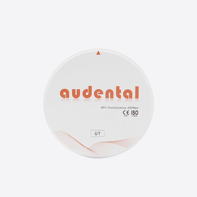 Natürlich aussehender Dental-Zirkonoxid-Block, hohe Transluzenz UT/DUT, weißer Block für perfekte Dentalanwendungen