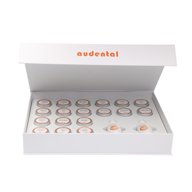 Dental Lab Stain & Glaze Paste 25ml Liquid 4g 3D Glaze Paste Stain and Glazing Material