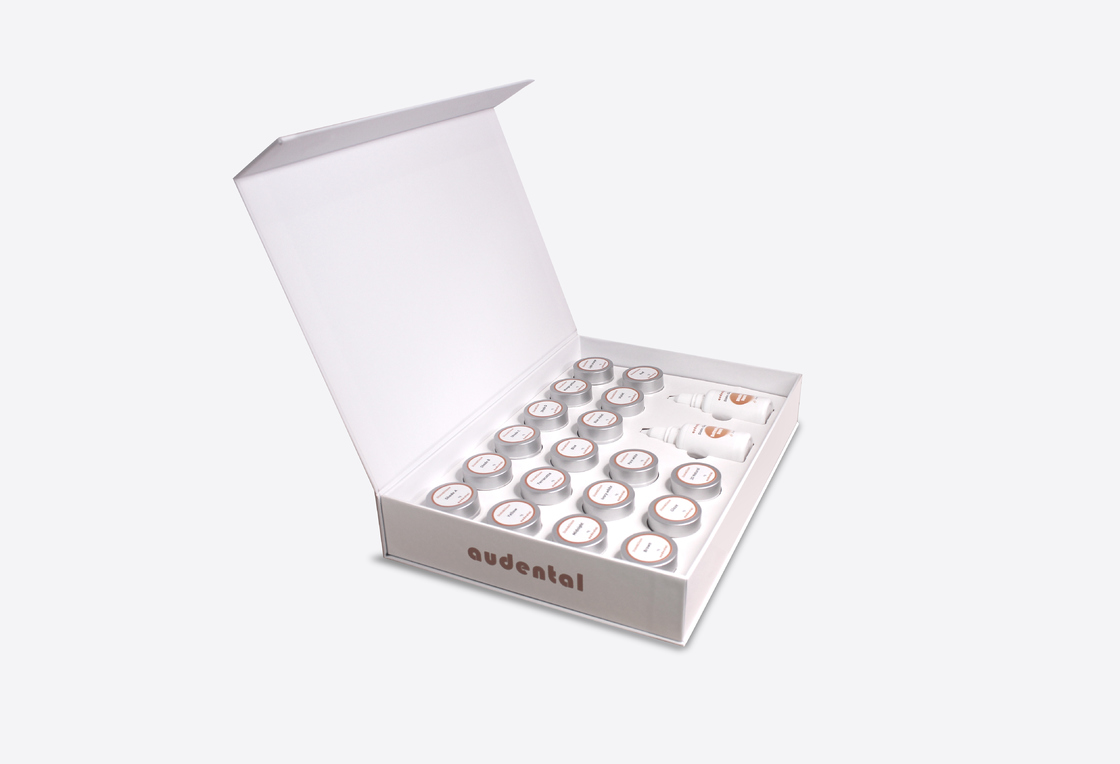 Dental Lab Fleck und Glasur Paste 25 ml Flüssigkeit 4g 3D Glasur Paste Fleck und Glasur Material