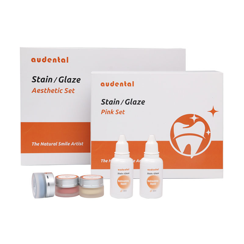 Dental Lab Fleck und Glasur Paste 25 ml Flüssigkeit 4g 3D Glasur Paste Fleck und Glasur Material