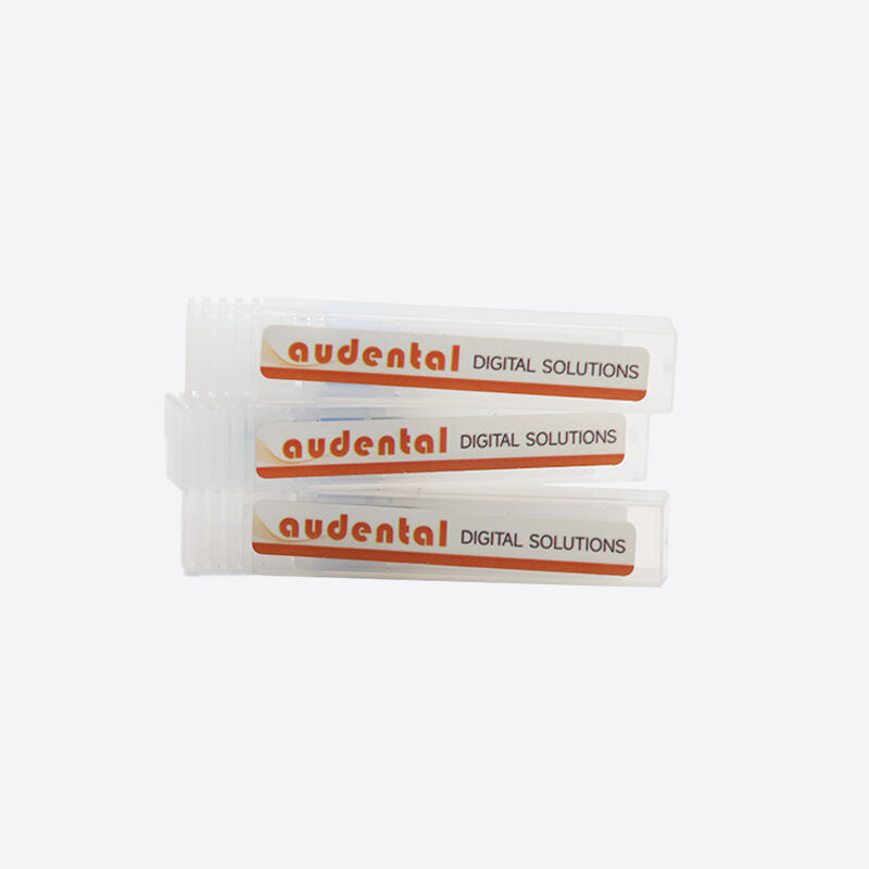 Zirkonoxid-Frässtift, diamantbeschichtet, CAD/CAM-Frässtift, der scharfe Kanten und Oberflächen für zahntechnische Fräsarbeiten liefert.