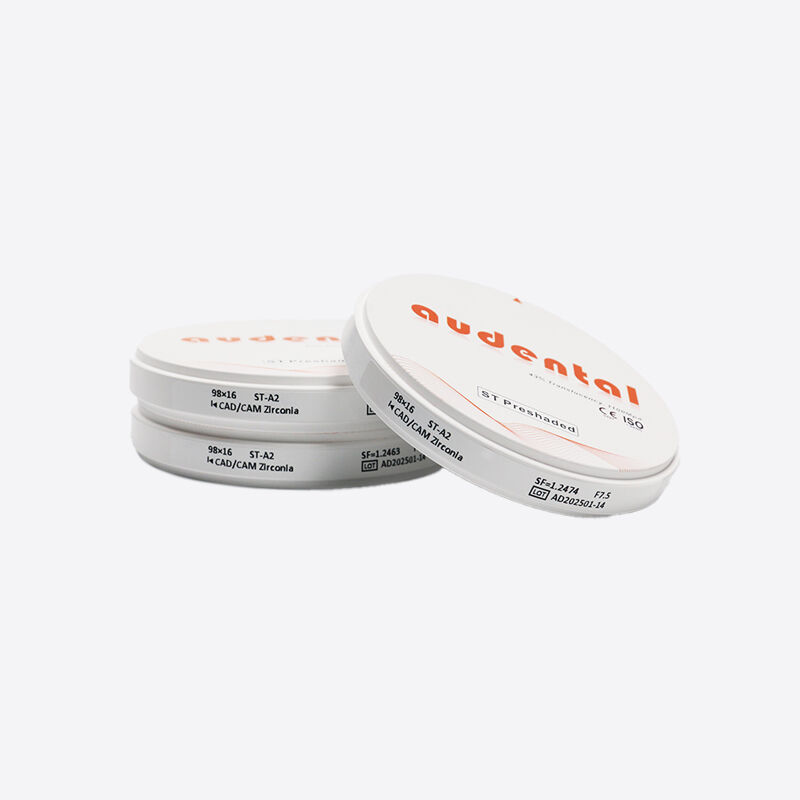 Vorgefärbter Zirkonoxid-Block für schnelle, präzise Restaurationen mit konsistenten Farbergebnissen ohne manuelles Anfärben