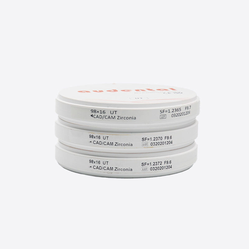 Dental Zirkonoxid-Block-Angebot, zertifiziert mit CE-, FDA-, SFDA- und ISO-Konformität für sichere Dentalrestaurationsmaterialien