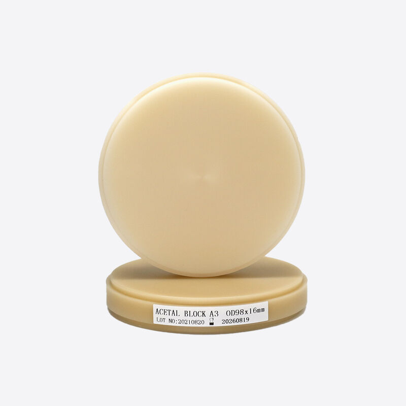 Dental Lab Fräsmaterial Pink-A2 PMMA-Block für vollständige Zahnersatz 98mm/95mm Größe und Form