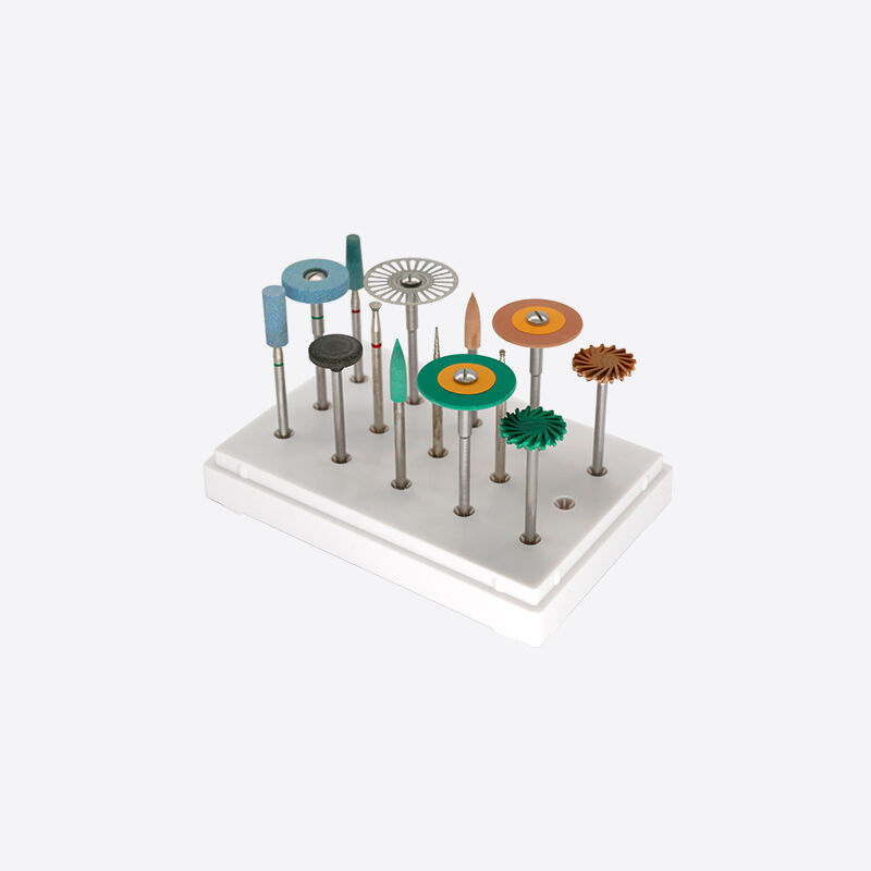 Zirkoniumpolieren Bur professionelles Zahnmittel zum Polieren von Zirkonium PMMA und Wachsmaterialien mit fünf und CE-Zertifizierung