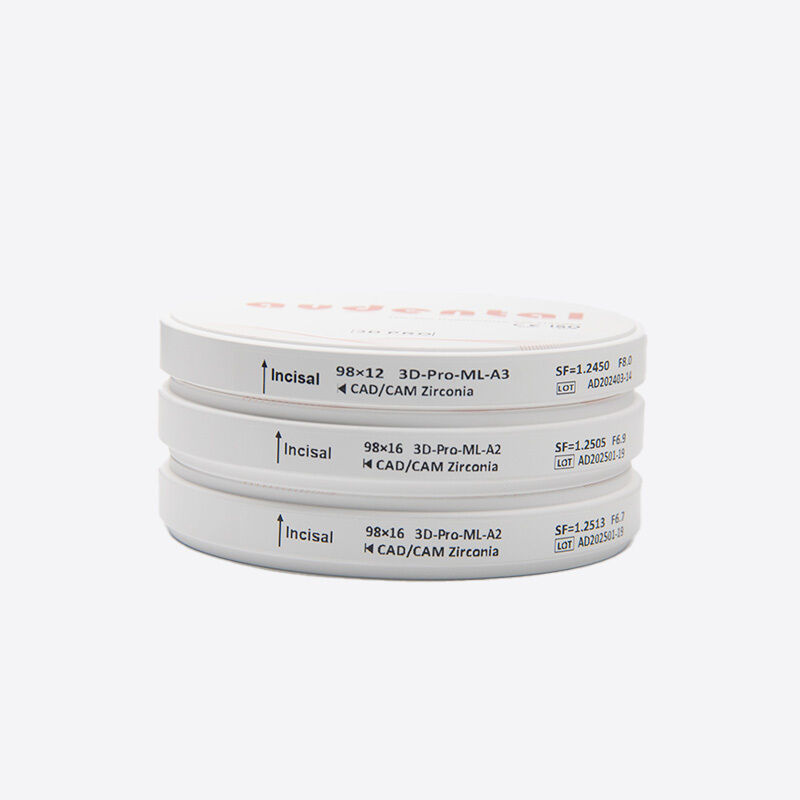 Dental Zirconia Block ideal for dental laboratories producing crowns bridges and implant components with consistent results