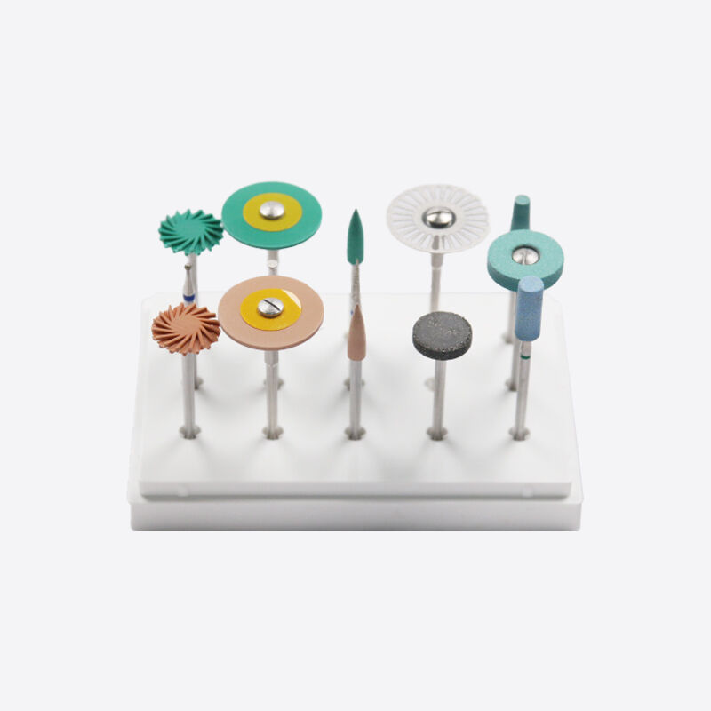 Zirkoniumpolieren professionelles Diamant-Zahnwerkzeug zum Polieren von Zirkonium-Pmma-Wachs mit CE-Zertifizierung und fünf