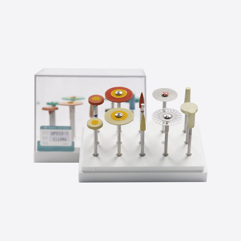 Zirkoniumpolieren professionelles Diamant-Zahnwerkzeug zum Polieren von Zirkonium-Pmma-Wachs mit CE-Zertifizierung und fünf