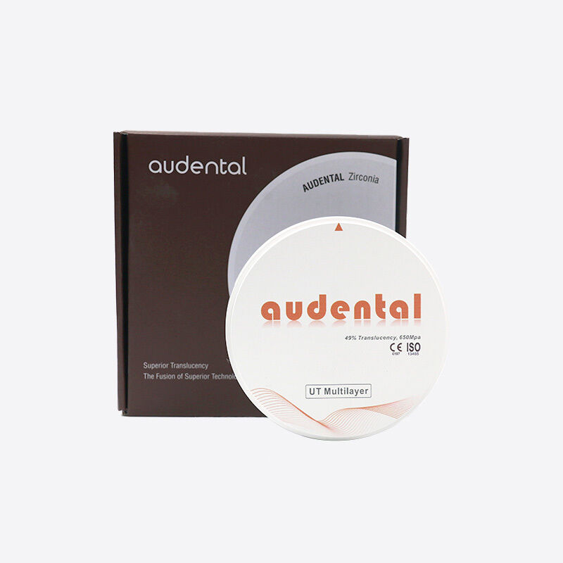 Mehrschichtiger Zirkonoxidblock mit ausgewogener Festigkeit und hoher Transluzenz für anteriore und posteriore Dentalanwendungen