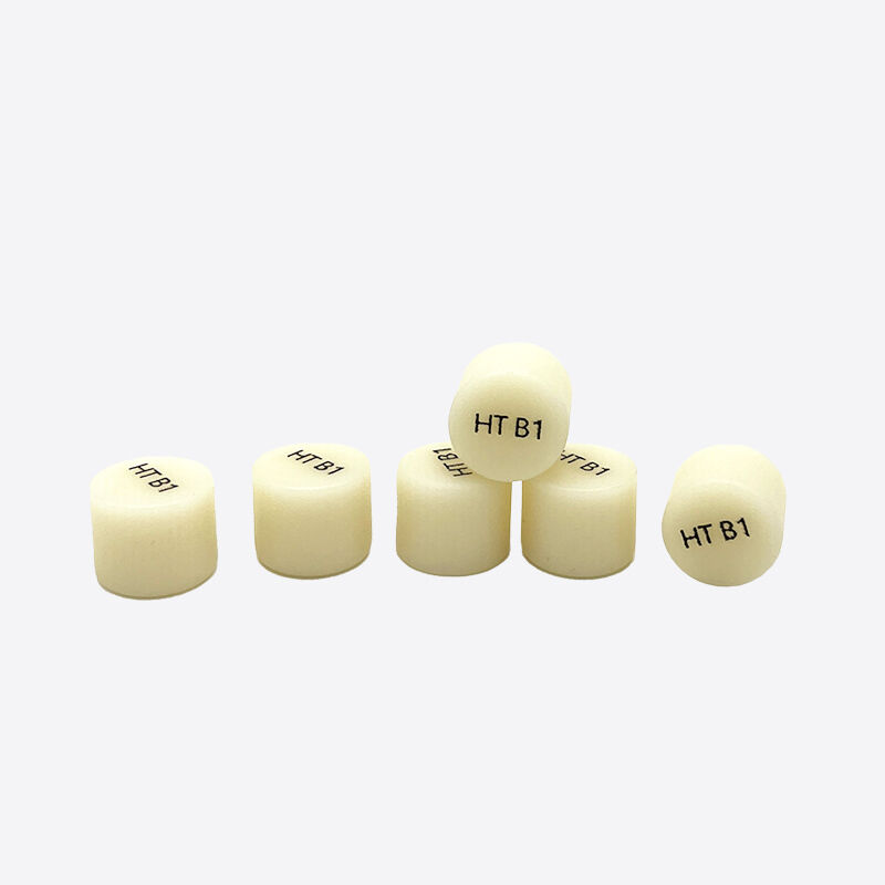 Dentalglas Keramik Lithiumdisilikat Material Entwickelt für Veneers Kronen Inlays Onlays und 3-gliedrige Frontbrücken