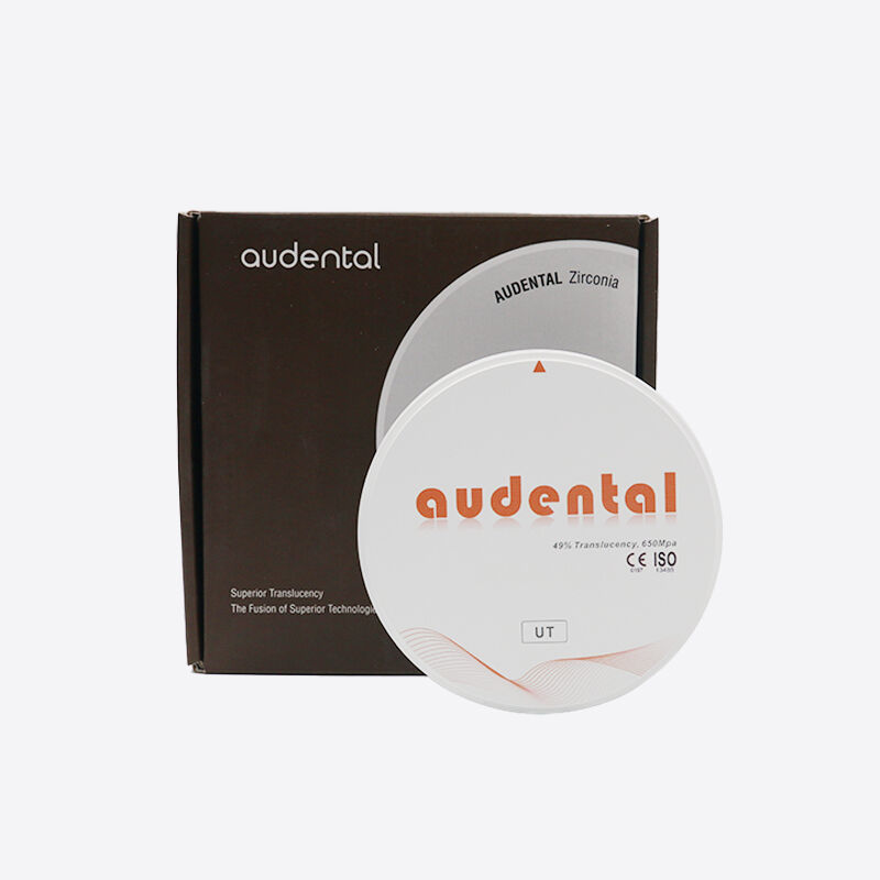 Dental Zirkonie Block Hochreine Zusammensetzung mit ZrO2 HfO2 Y2O3 für Sinterleistung und hervorragende Biegefestigkeit von 1350 MPa