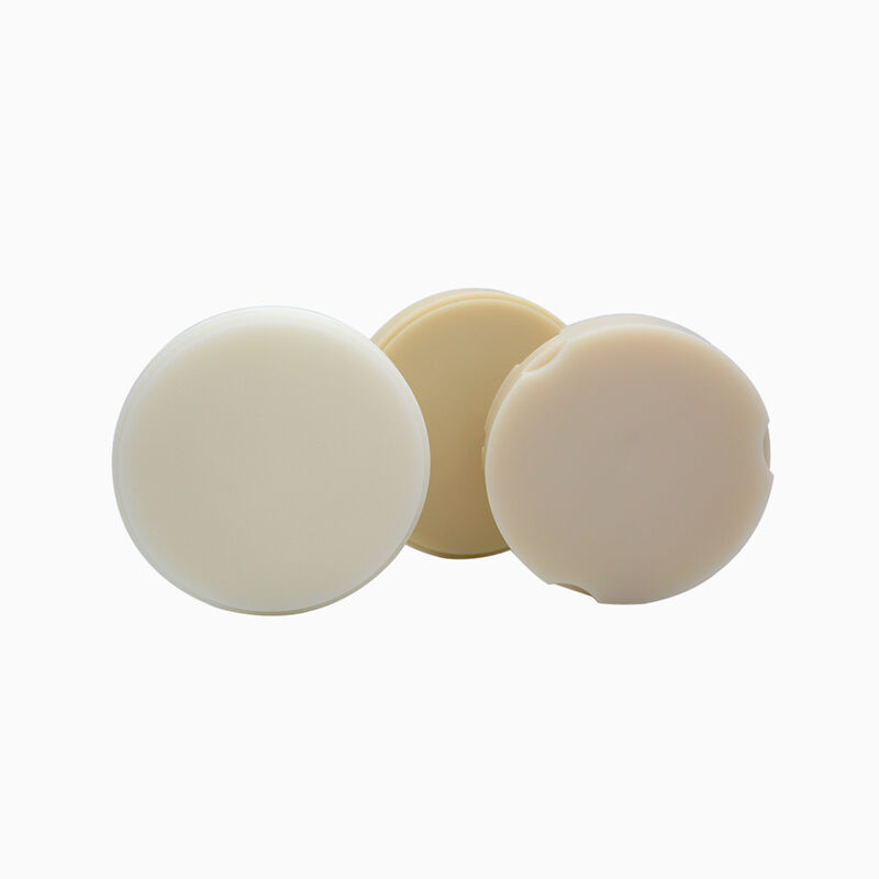 Zahnpflege Pmma Block Pink A2 Farbton mit Abmessungen 98 mm und 95 mm Ideal zum Fräsen von temporären Kronen Brücken und vollständigen Zahnersatz