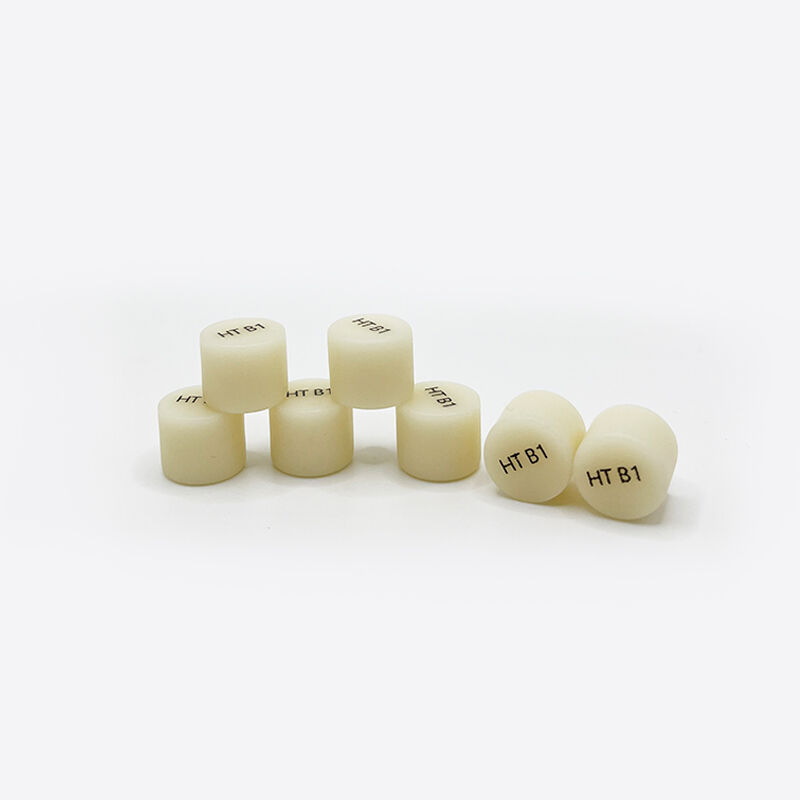 Dentalglas Keramik Lithiumdisilikat Material Entwickelt für Veneers Kronen Inlays Onlays und 3-gliedrige Frontbrücken