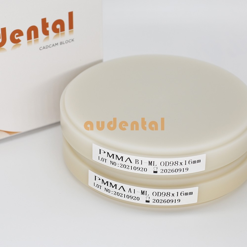 Labormaterial Zahn Pmma Block Monolayer PMMA Disc