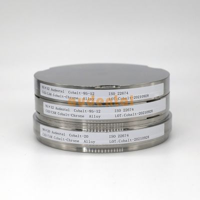 Audental CoCr Block Disc Dental Cobalt Chrome Alloy Disc für CAD CAM Frässysteme