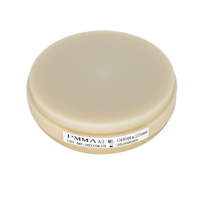 Dental Multilayer Pmma Disc AG Künstliche Zähne Prothese 98mm / 95mm