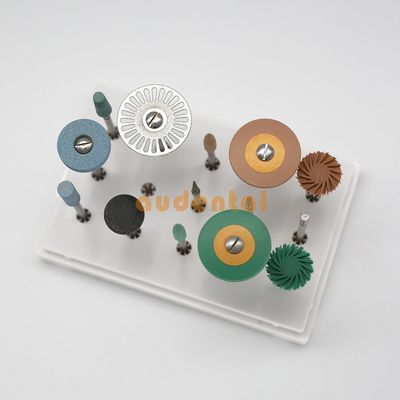 Diamant-Zahnacryl-Polierbohrer PMMA-Zirkonia-Kronen-Polierset