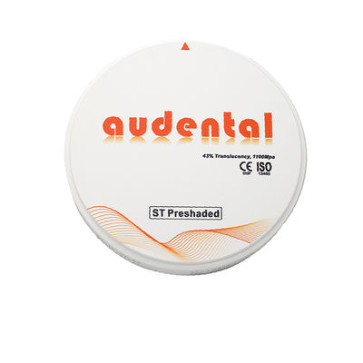 ST/DST Vita Zirkonoxid Dentalblock Super Transparenz CAD / CAM Materialien