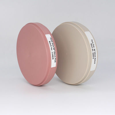 Professionelle Denta Monolayer PMMA Flexible BLOCK PMMA Disc 10/12/14/16/18/20/22/24/30