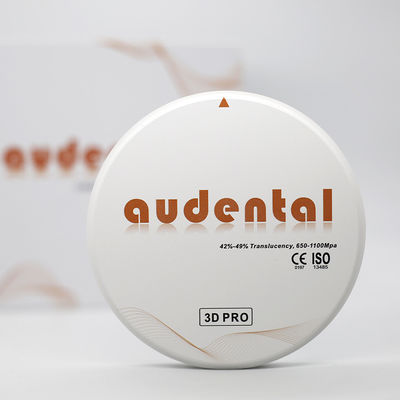 3D Pro Zirkonia Dental Weiß CAD CAM Block 98/95/92mm Offenes System CE