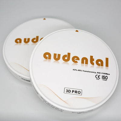 92/95/98mm Dental Lab 3D Pro Zirkonie-Block mit hoher Durchsichtigkeit und mehrschichtigem Design