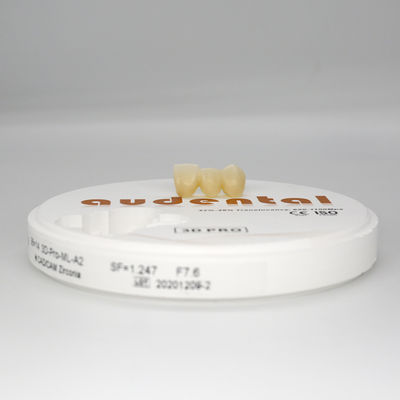 Mehrschichtliche Zirkonia-Dentalscheibe 3D für CAD-CAM-Fräsen 98/95/92mm