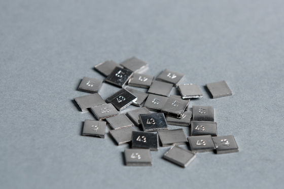 Audental 43 Silber-Palladium-Porzellanlegierung Weiße Pd43% Edellegierung für starke und ästhetische Zahnrestaurationen
