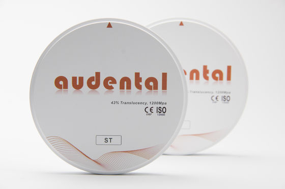 Audental Dental Lab 3D Pro Zirkonia Block 98mm Manuelle Stromquelle Fabrikpreis Hochwertige Zirkoniumscheibe
