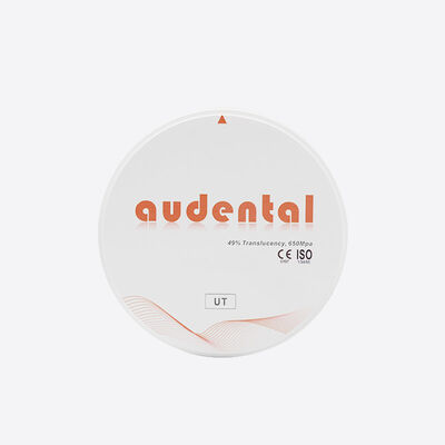 Dentalzirkonblock erhältlich in VITA 16 Farben und Bleaching-Farben mit einer Biegefestigkeit von über 600 MPa für Langlebigkeit