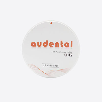 Mehrschichtiger Zirkonoxidblock mit ausgewogener Festigkeit und hoher Transluzenz für anteriore und posteriore Dentalanwendungen